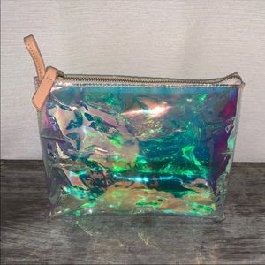 J. Crew Iridescent Zip Pouch